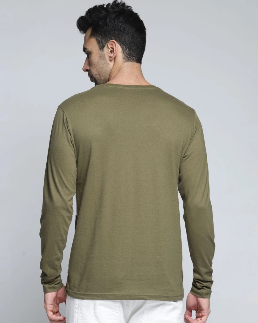 Dillinger-Men's Green & White Color Block Slim Fit T-shirt 2 Dillinger-Men's Green & White Color Block Slim Fit T-shirt