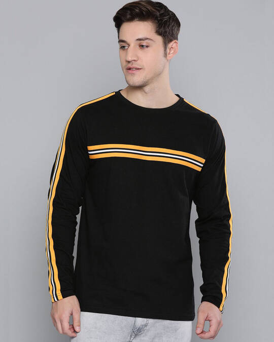 Difference of Opinion-Men's Black Slim Fit T-shirt