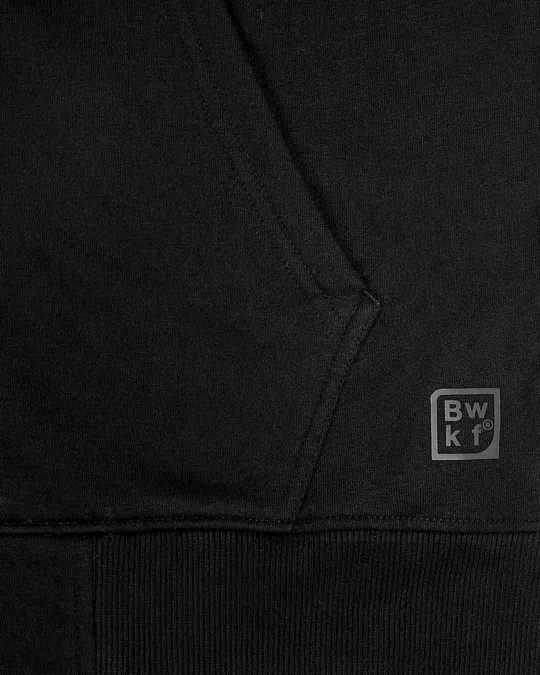 Bewakoof-Men's Black & White Color Block Zipper Hoodies 7 Bewakoof-Men's Black & White Color Block Zipper Hoodies