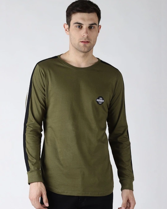 Difference of Opinion-Green Graphic Print T Shirt