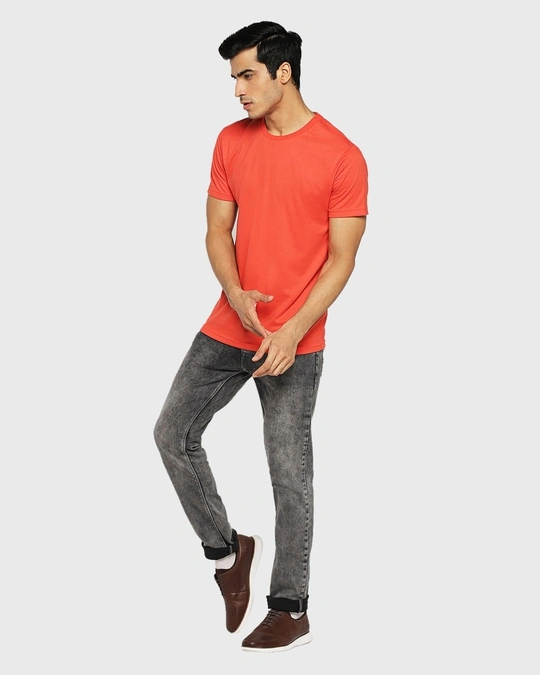 Bewakoof-Pack of 2 Men's Navy Blue & Red T-shirt 7 Bewakoof-Pack of 2 Men's Navy Blue & Red T-shirt
