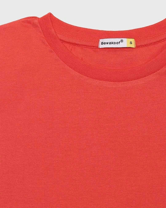 Bewakoof-Pack of 2 Men's Navy Blue & Red T-shirt 9 Bewakoof-Pack of 2 Men's Navy Blue & Red T-shirt