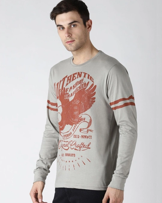 Difference of Opinion-Grey Graphic Print T Shirt 3 Difference of Opinion-Grey Graphic Print T Shirt