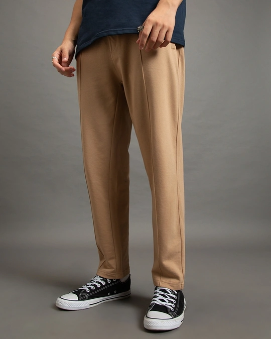 Bewakoof-Men's Brown Track Pants