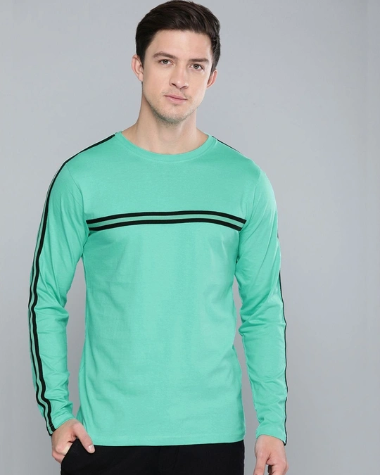 Difference of Opinion-Green Solid T Shirt