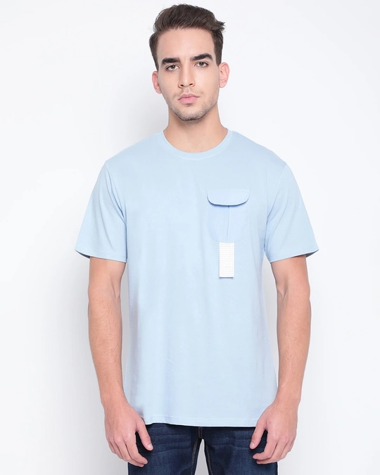 Belliskey-Men's Blue T-shirt