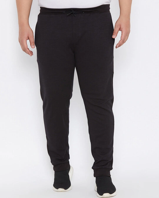 Instafab Plus-Men's Plus Size Stylish Sports & Evening Track Pants